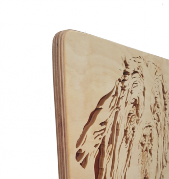 Wandbild Bernhardiner